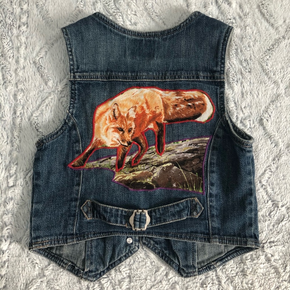 Custom Denim FOX Vest